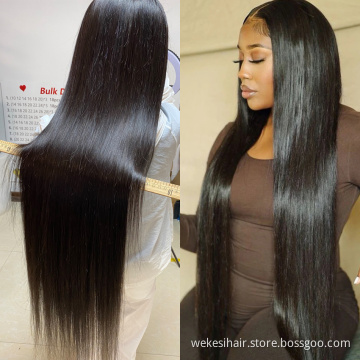 WKS Wholesale Cheap Human Hair Lace Front Wig, Virgin Hair Lace Frontal Wig With Baby Hair,cheap lace front wig for black women